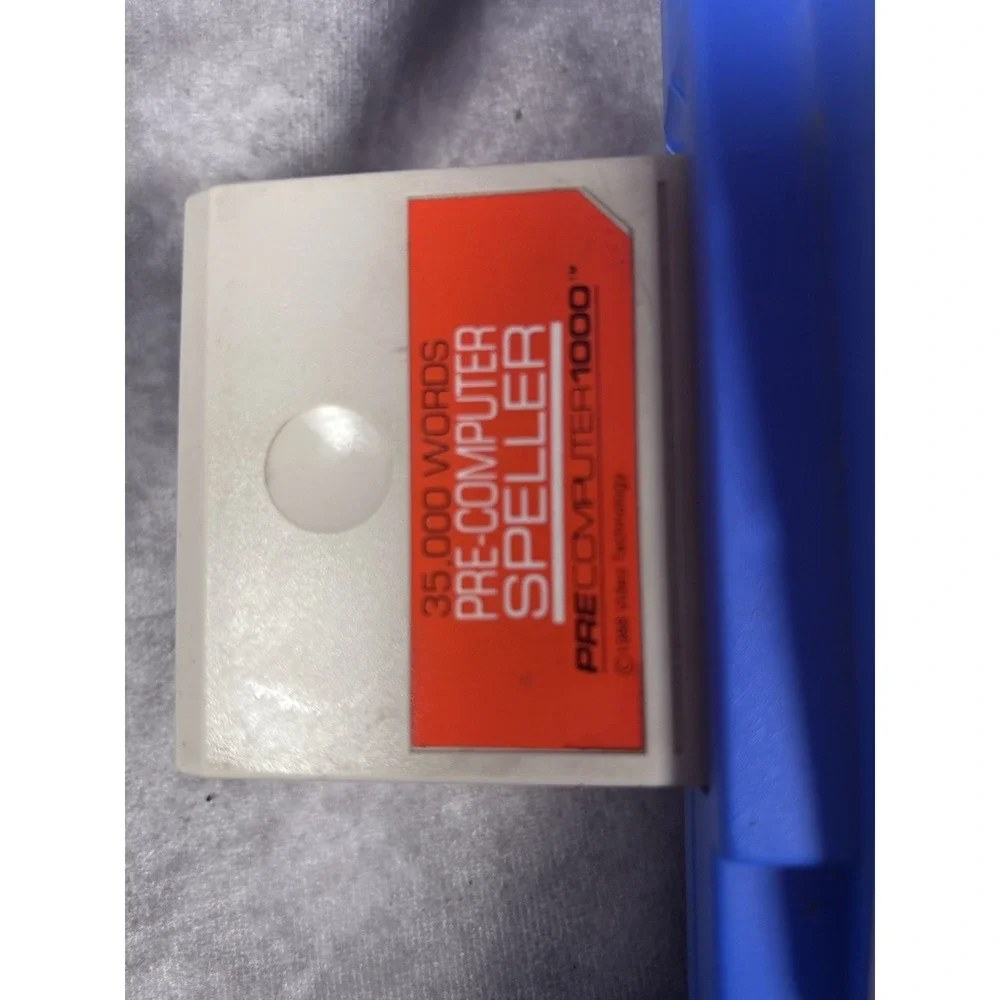 VTech PreComputer 1000 Vintage Learning Computer w/ Speller Cartridge Tested
